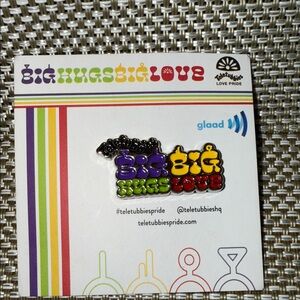 Telletubbies Love Pride Big Hugs Big Love Enamel Limited Edition Pin